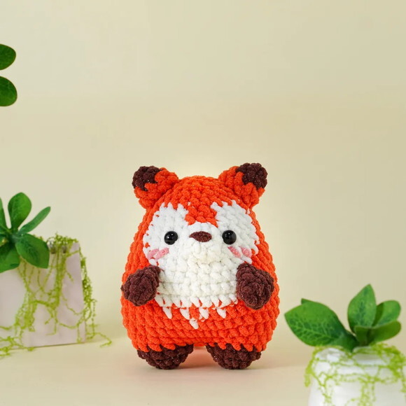 Receita Raposa Amigurumi