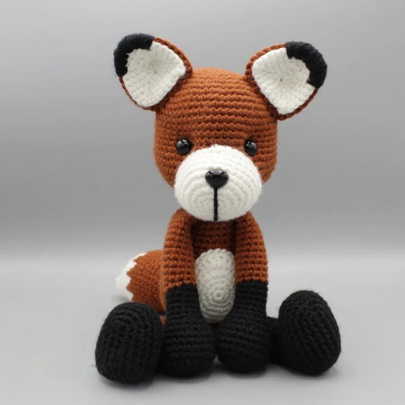 Receita Raposa Amigurumi