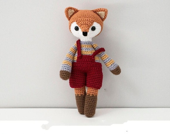 Receita Raposa Amigurumi