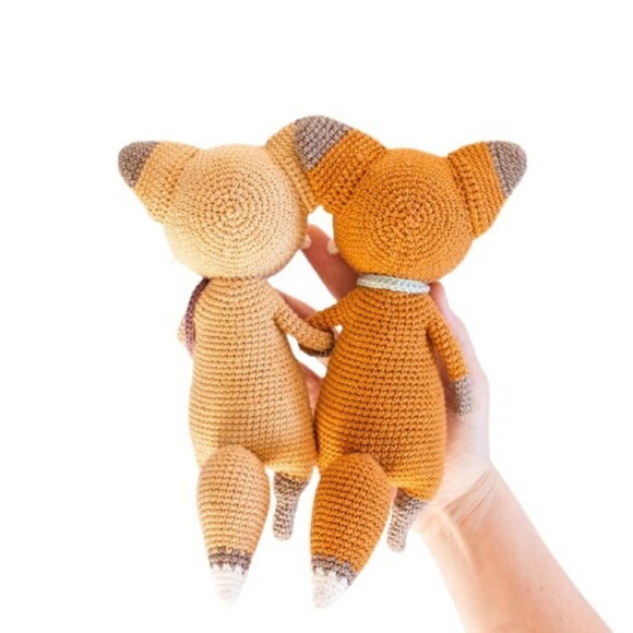 Receita Raposa Amigurumi