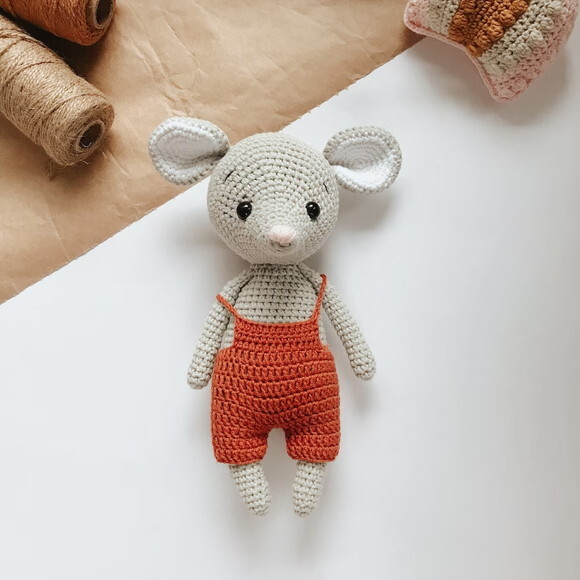 Receita Ratinho Amigurumi
