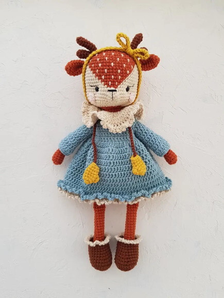 Receita Rena Amigurumi