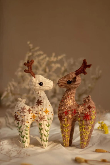 Receita Rena Amigurumi