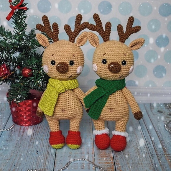 Receita Rena Amigurumi