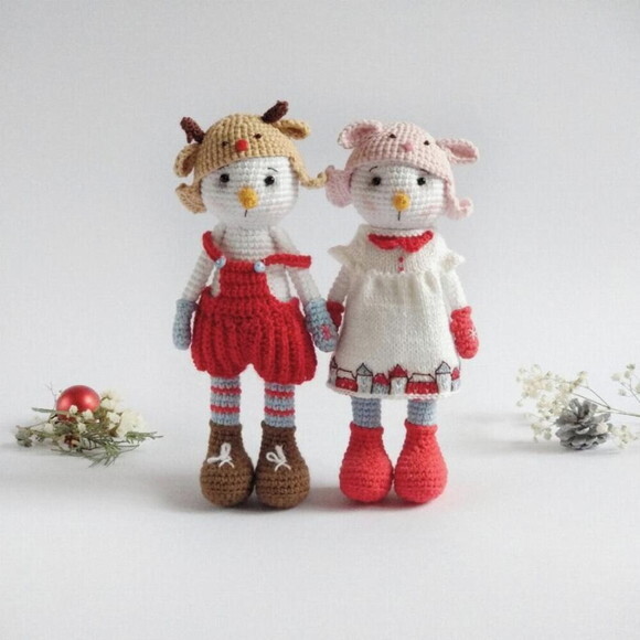 Receita Renas Amigurumi