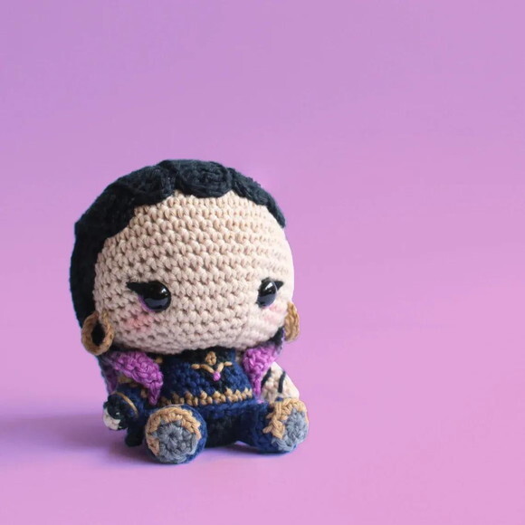 Receita Reyna Valorant Amigurumi