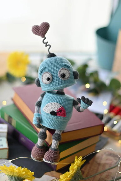 Receita Robo Amigurumi