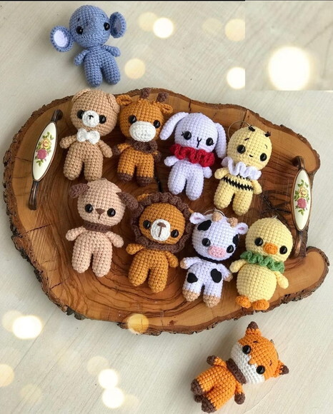 Receita Safari Amigurumi