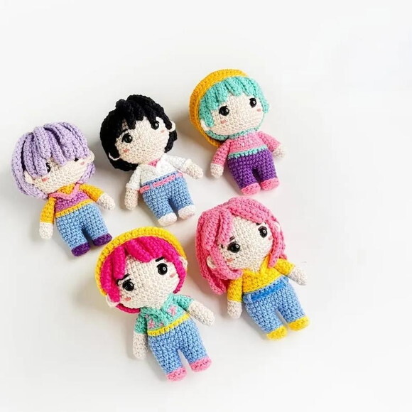 Receita Saja Boys Amigurumi
