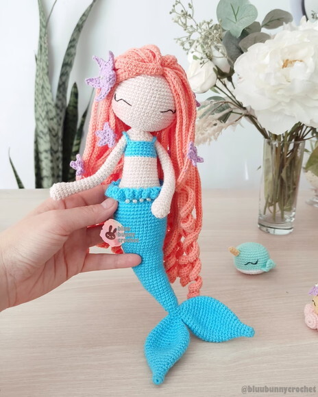Receita Sereia Amigurumi