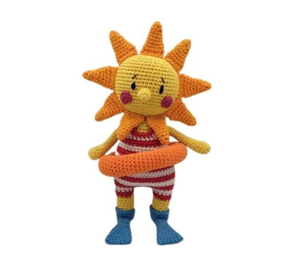 Receita Sol Amigurumi