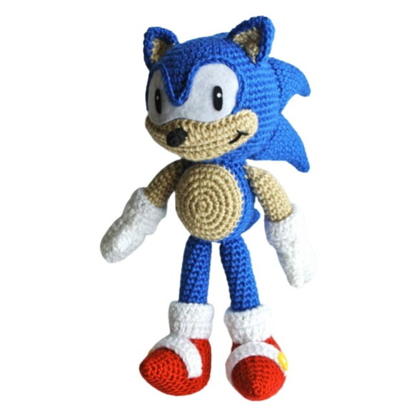 Receita Sonic Amigurumi