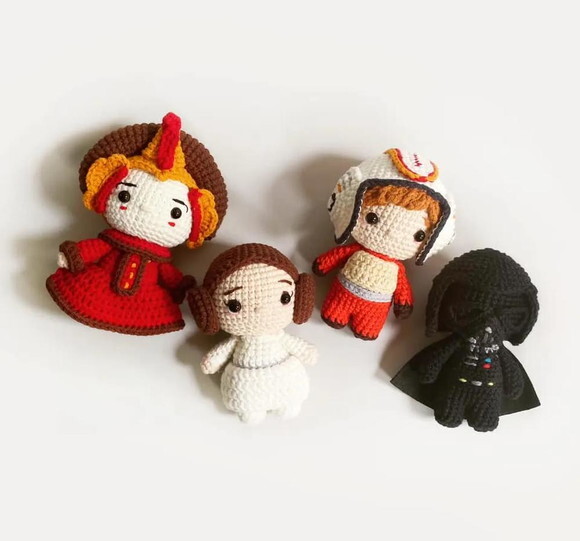 Receita Star Wars Amigurumi
