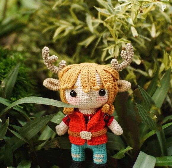 Receita Sweet Tooth Amigurumi