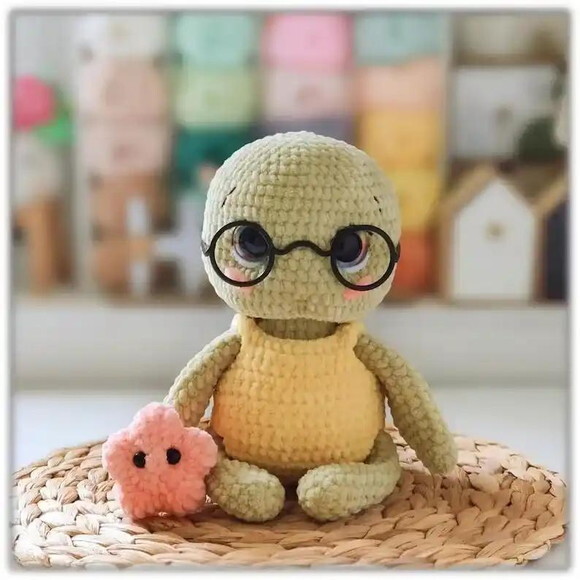 Receita Tartaruga Amigurumi
