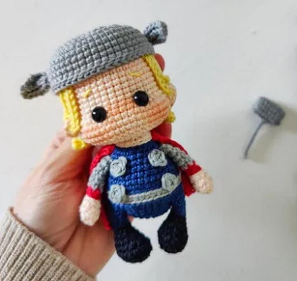 Receita Thor Amigurumi