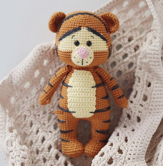 Receita Tigrão Amigurumi