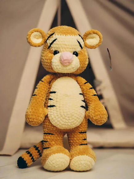 Receita Tigrão Amigurumi