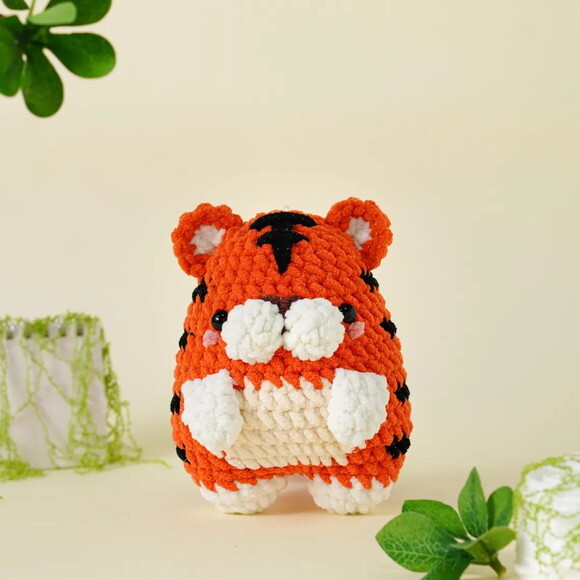 Receita Tigre Amigurumi