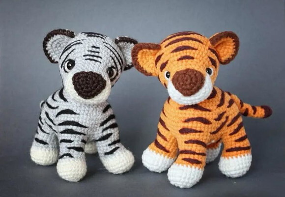 Receita Tigre Amigurumi