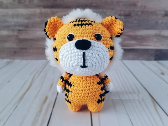 Receita Tigre Amigurumi