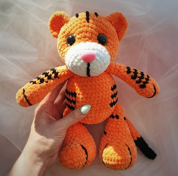Receita Tigre Amigurumi