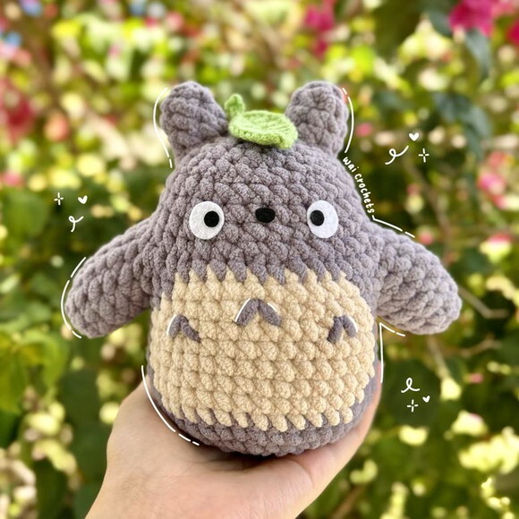 Receita Totoro Amigurumi