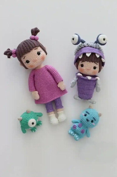 Receita Turma da Booh Amigurumi