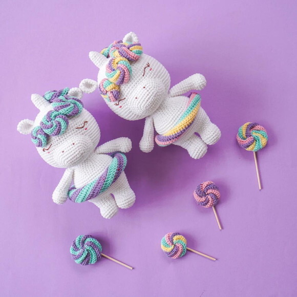 Receita Unicornio Amigurumi