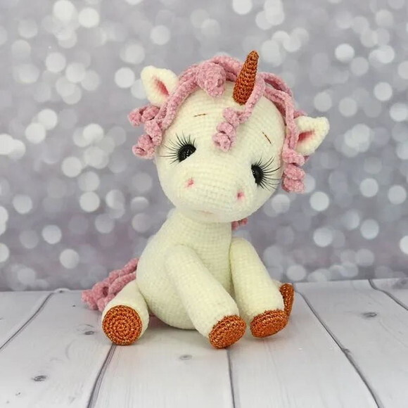 Receita Unicornio Amigurumi