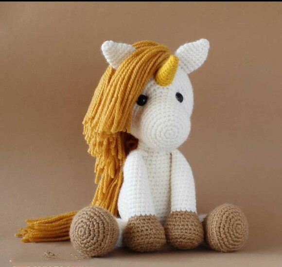 Receita Unicornio Amigurumi
