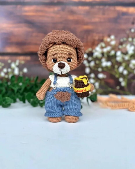 Receita Ursinho Amigurumi