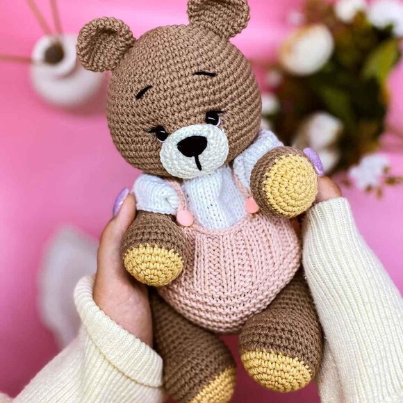 Receita Ursinho Amigurumi