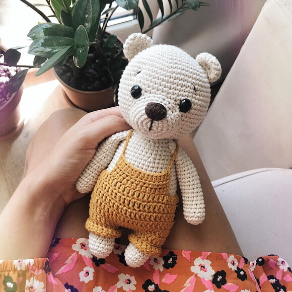 Receita Urso amigurumi