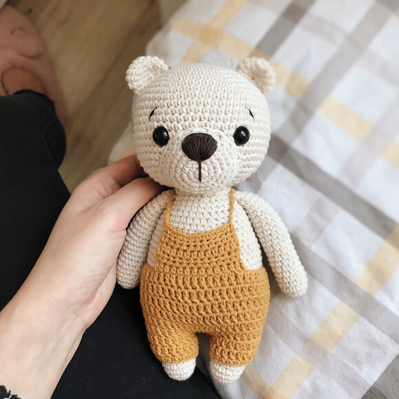 Receita Urso amigurumi