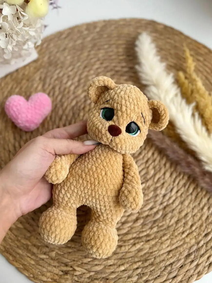 Receita Urso Amigurumi