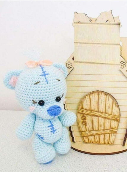 Receita Urso Amigurumi