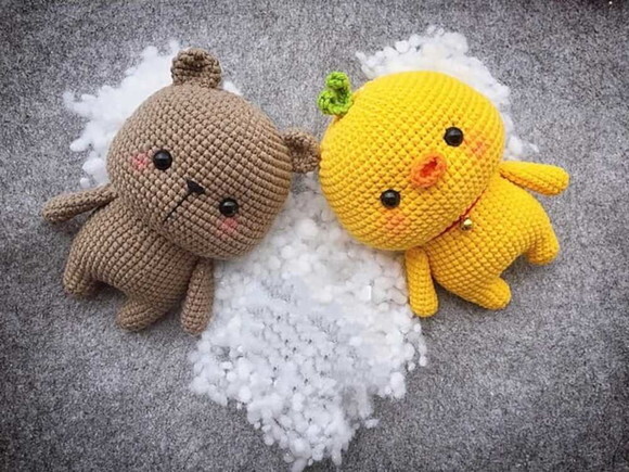 Receita Urso E Pintinho Amigurumi