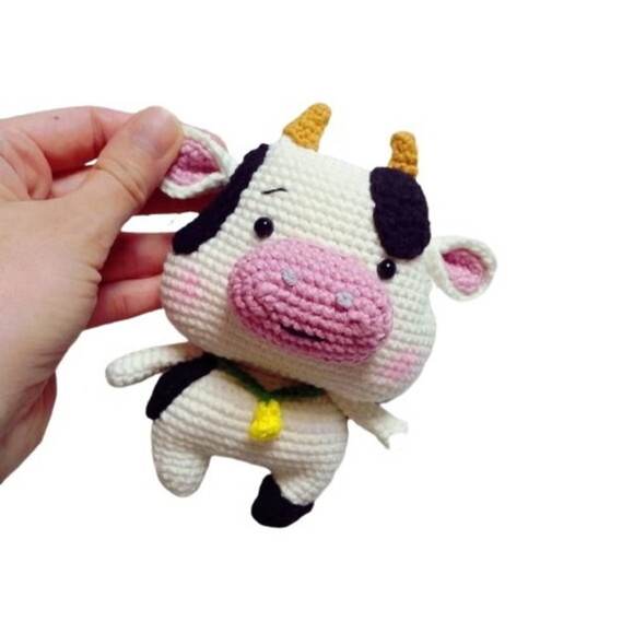 Receita Vaca amigurumi