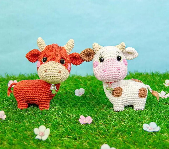 Receita Vaca Amigurumi