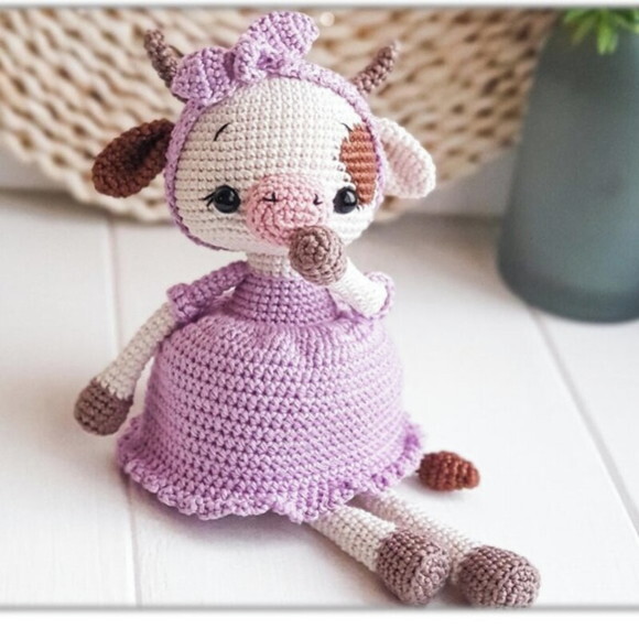 Receita Vaca Amigurumi
