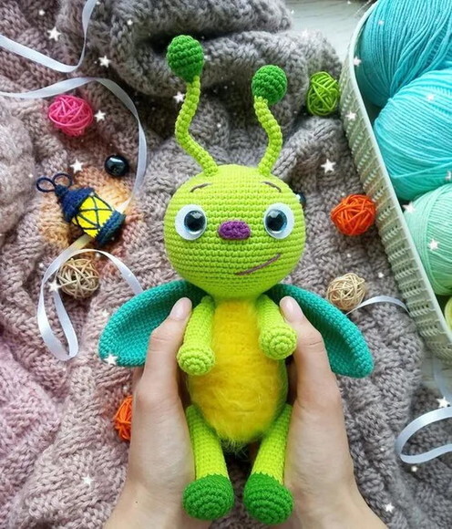 Receita Vagalume Amigurumi
