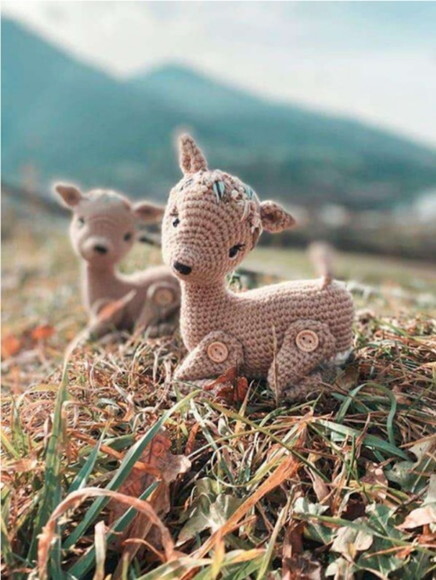 Receita Veado Amigurumi