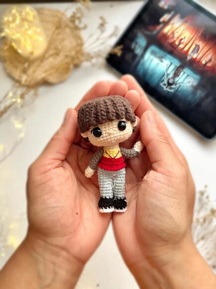 Receita Will Stranger Things Amigurumi