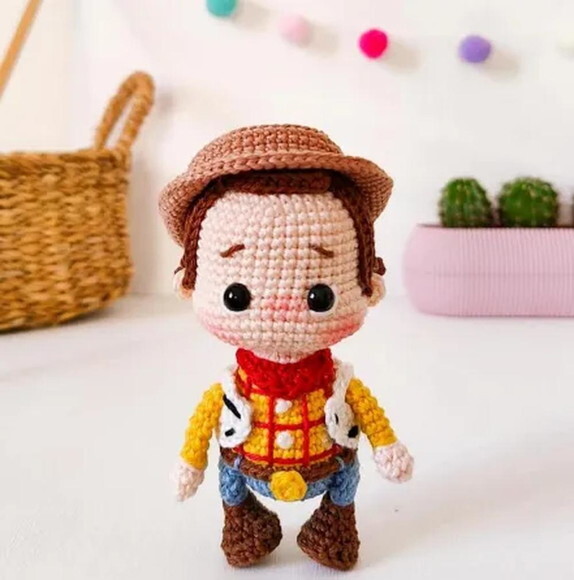 Receita Woody Amigurumi