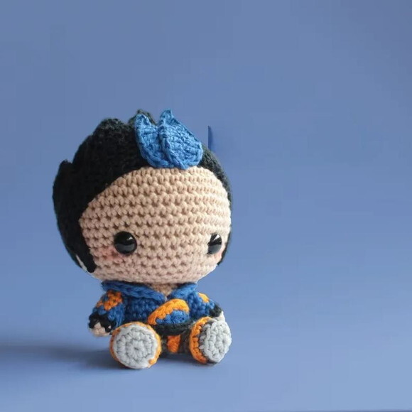 Receita Yoru Valorant Amigurumi