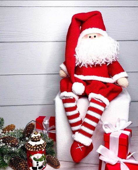 Receitas em PDF - Papai Noel Amigurumi