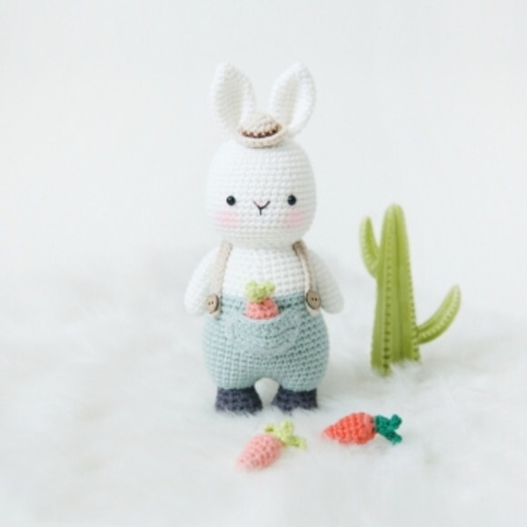 Receitas em PDF- Coelho Amigurumi