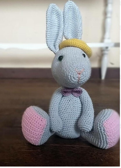 Receitas em PDF- Coelho Amigurumi