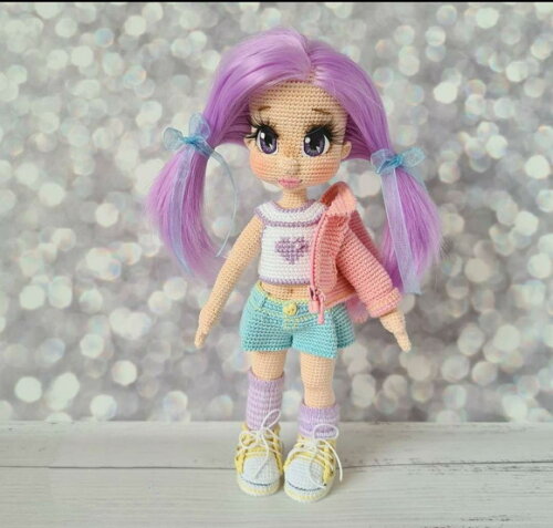 Boneca LoL Amigurumi- Receitas de amigurumi em PDF português